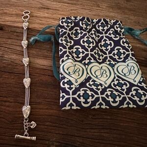 Brighton ❤️ Sparkling Hearts Bracelet- Retired